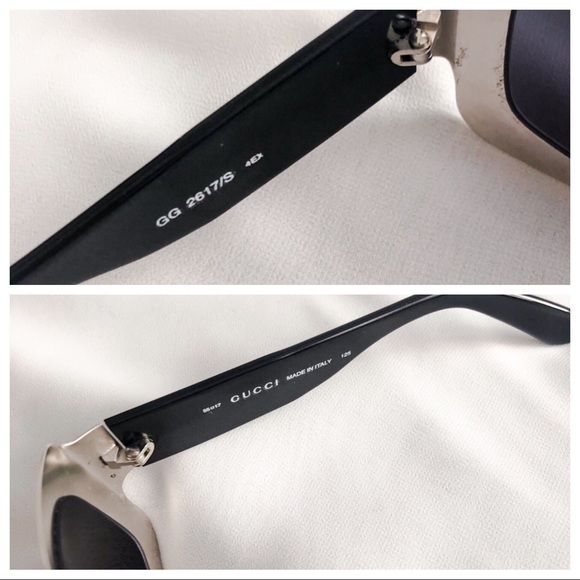 Vintage Gucci silver frame sunglasses - Picture 4 of 6